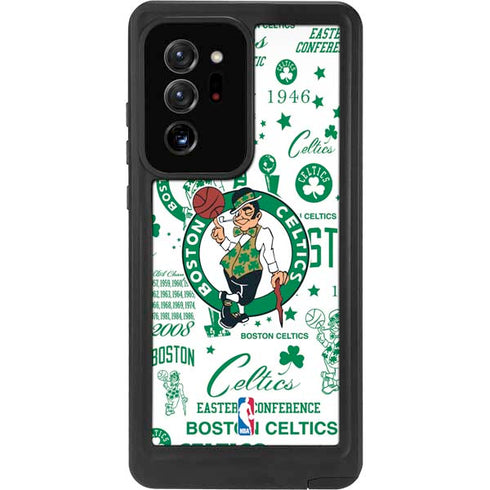 NBA Boston Celtics Historic Blast Galaxy Note20 Ultra 5G Waterproof Case